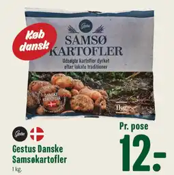 Min Købmand Gestus Danske Samsøkartofler tilbud