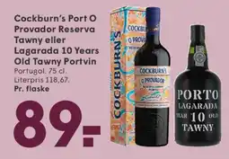 SPAR Cockburn's / Porto Lagarada (10 Years Tawny) tilbud