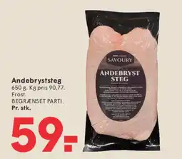 SPAR Andebryststeg tilbud