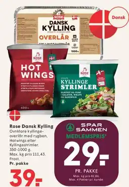 SPAR Rose Dansk Kylling tilbud