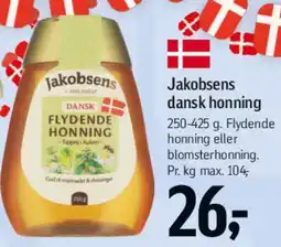 Føtex Jakobsens dansk honning tilbud