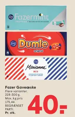 SPAR Fazer Gaveæske tilbud