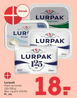 SPAR Lurpak tilbud