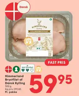 SPAR Himmerland Brystfilet af Dansk Kylling tilbud