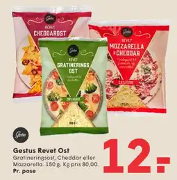 SPAR Gestus Revet Ost tilbud