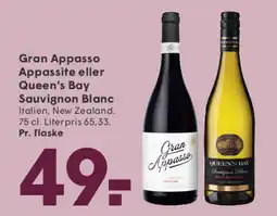 SPAR Gran Appasso / Queen's Bay Sauvignon Blanc tilbud