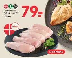 SPAR Gestus Dansk Kyllingebrystfilet tilbud