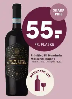 SPAR Primitivo Di Manduria - Masseria Trajone tilbud