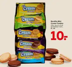 SPAR Nordthy Mini Cream Cookies tilbud