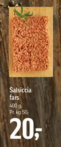 Føtex Salsiccia tilbud