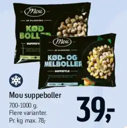 Føtex Mou suppeboller tilbud