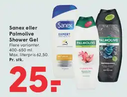 SPAR Sanex eller Palmolive Shower Gel tilbud