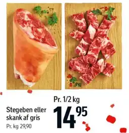 Føtex Stegeben eller skank af gris tilbud