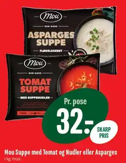 Min Købmand Mou Suppe (Tomat og Asparges) tilbud