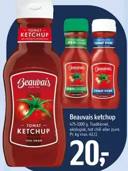 Føtex Beauvais ketchup tilbud