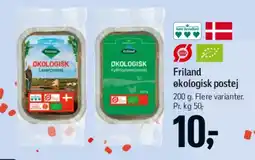Føtex Friland økologisk postej tilbud