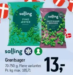 Føtex Grøntsager tilbud