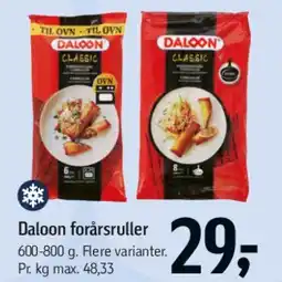 Føtex Daloon forårsruller tilbud