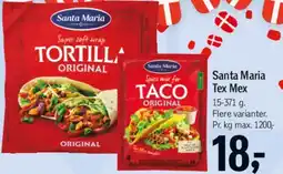 Føtex Santa Maria Tex Mex tilbud