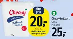 Føtex Cheasy hytteost tilbud
