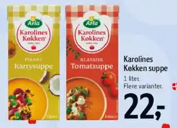 Føtex Karolines Køkken suppe tilbud