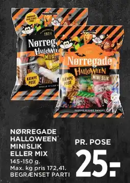 MENY Nørregade Halloween minislik / mix tilbud