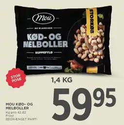 MENY Mou Kød- og Melboller tilbud
