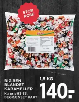 MENY Big Ben blandet karameller tilbud