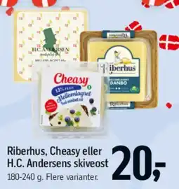 Føtex Riberhus, Cheasy eller H.C. Andersen skiveost tilbud