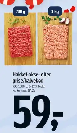 Føtex Hakket okse- eller grise/kalvekød tilbud