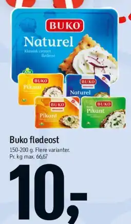 Føtex Buko flødeost tilbud