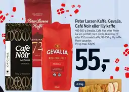 Føtex Peter Larsen, Gevalia, Café Noir eller Illy kaffe tilbud