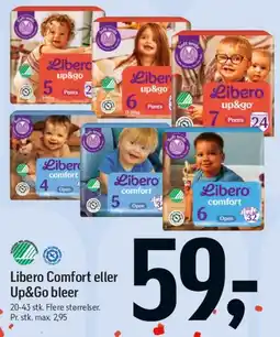 Føtex Libero Comfort eller Up&Go bleer tilbud