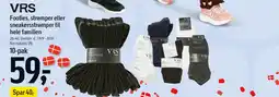 Føtex Footies, strømper eler sneakerstrømper til hele familien tilbud