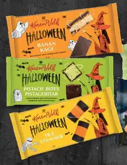 MENY Karen Volf Halloween kager, bites eller snøfler tilbud