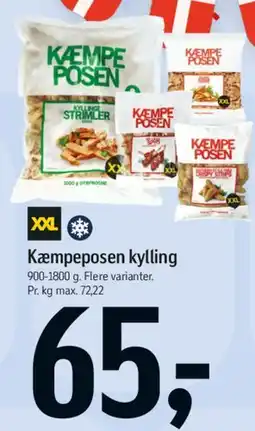 Føtex Kæmpeposen kylling tilbud