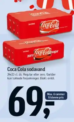 Føtex Coca Cola sodavand tilbud