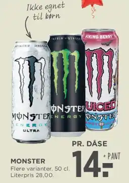 MENY Monster (dåse) tilbud