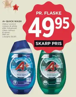 MENY A+ Quick Wash tilbud