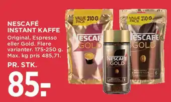 Nescafé instant kaffe