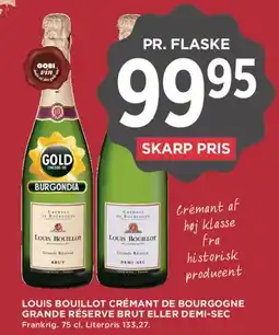 MENY Louis Bouillot Crémant de Bourgogne tilbud