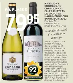 MENY M. de Ligny Bourgogne Chardonnay tilbud
