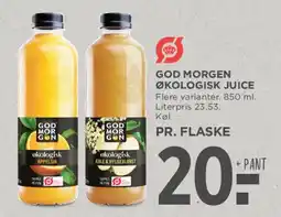 MENY God Morgen Økologisk Juice tilbud