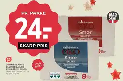MENY Grøn Balance ØKO Smør tilbud