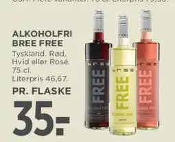 MENY Alkoholfri Bree Free tilbud