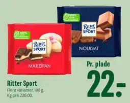 Min Købmand Ritter Sport tilbud