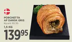 MENY Porchetta af dansk gris tilbud