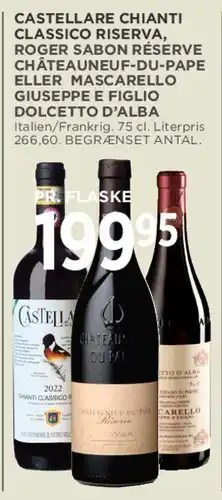 MENY Castellare Chianti Classico Riserva tilbud