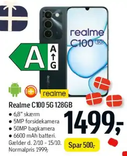 Føtex realme C100 5G 128GB tilbud