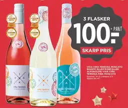 MENY Viña Tendida Moscato (3 flasker tilbud) tilbud